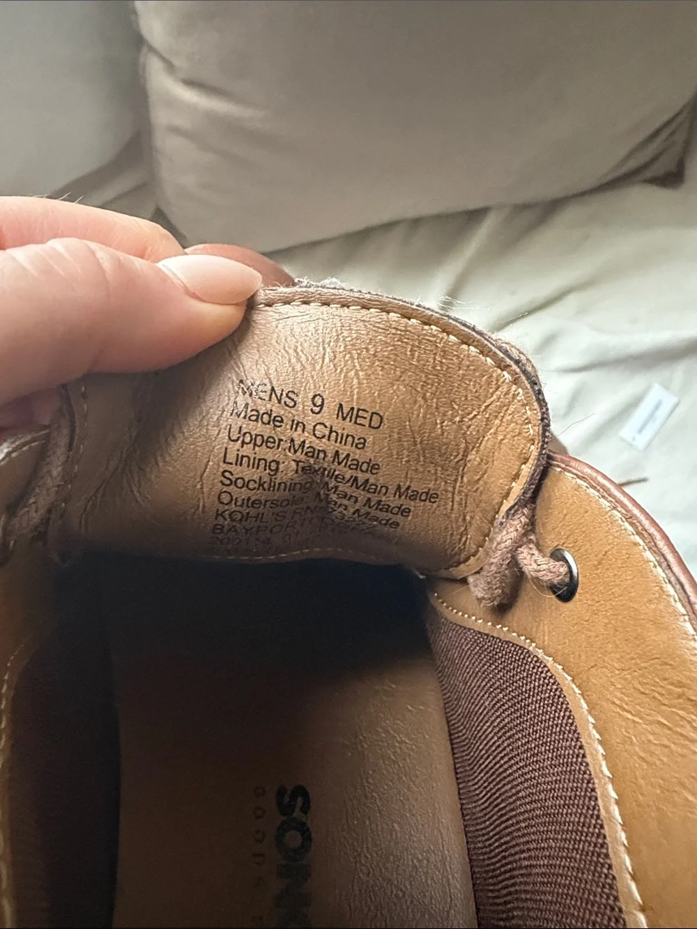 Sonoma Brown Leather Chukka Boots - Lace-Up Casual